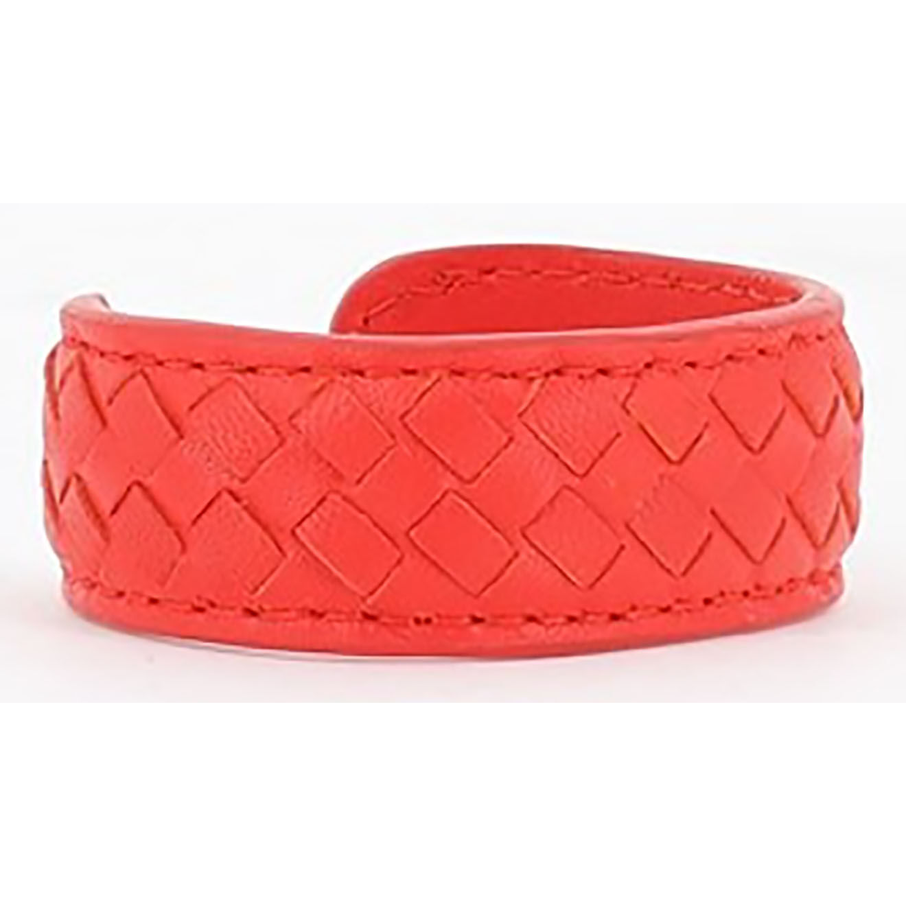 Bottega Veneta Bracelet en Cuir rouge - Neuf avec étiquette