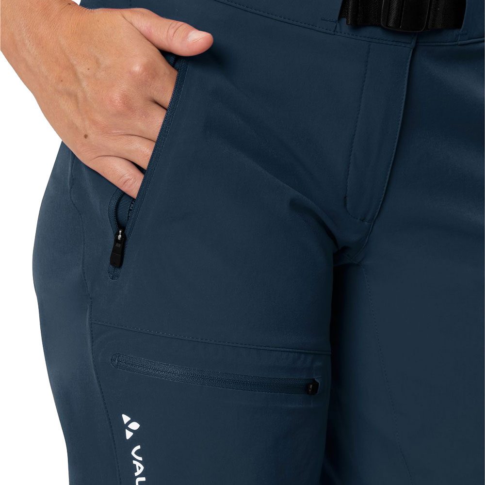 VAUDE Badile Softshellshorts Damen dark sea uni