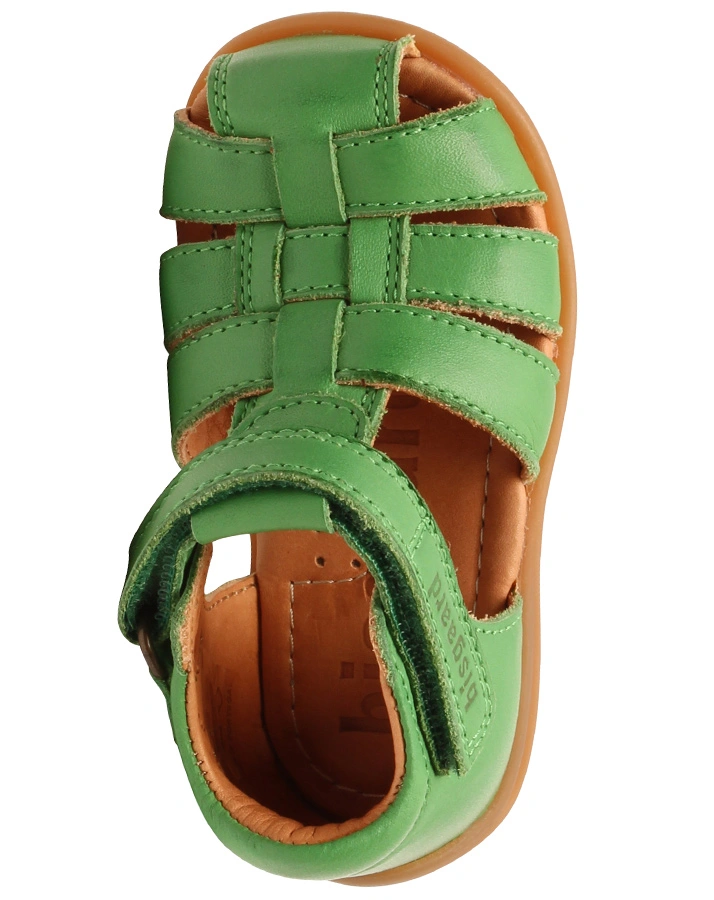 Lauflern-Sandalen CARLY mit Zehenschutz in green