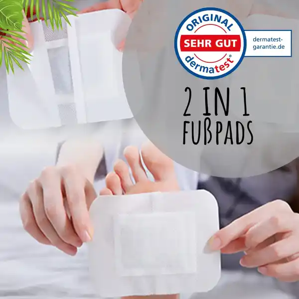 Vorteilspack: Relaxing Fußpads mit Minzöl