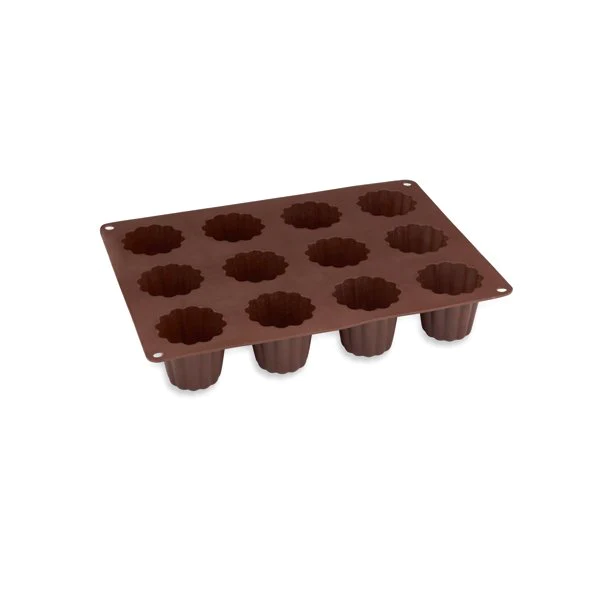 Flexi' Plaque silicone 12 canelés Mathon