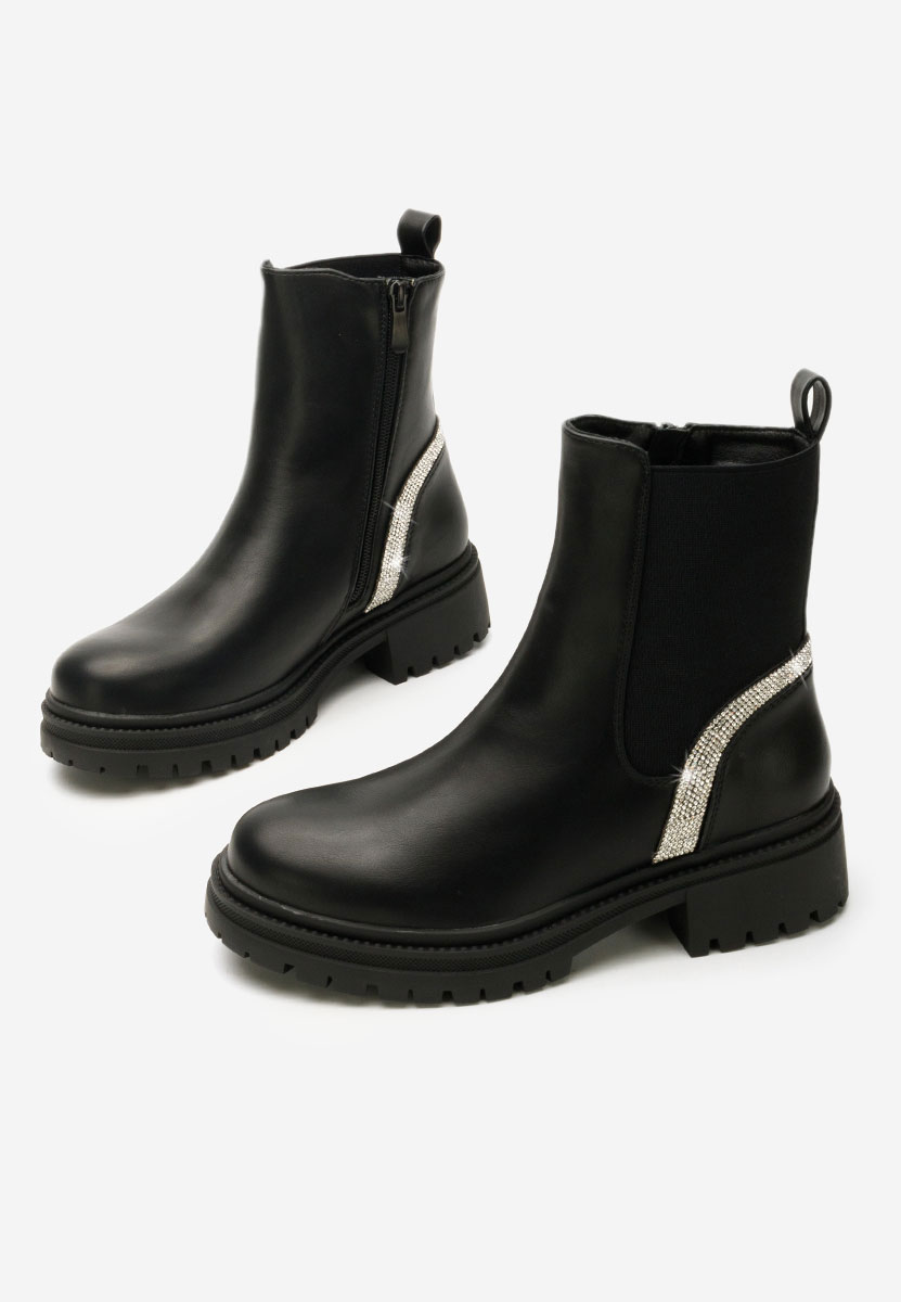 Bottines femme noires Verdie