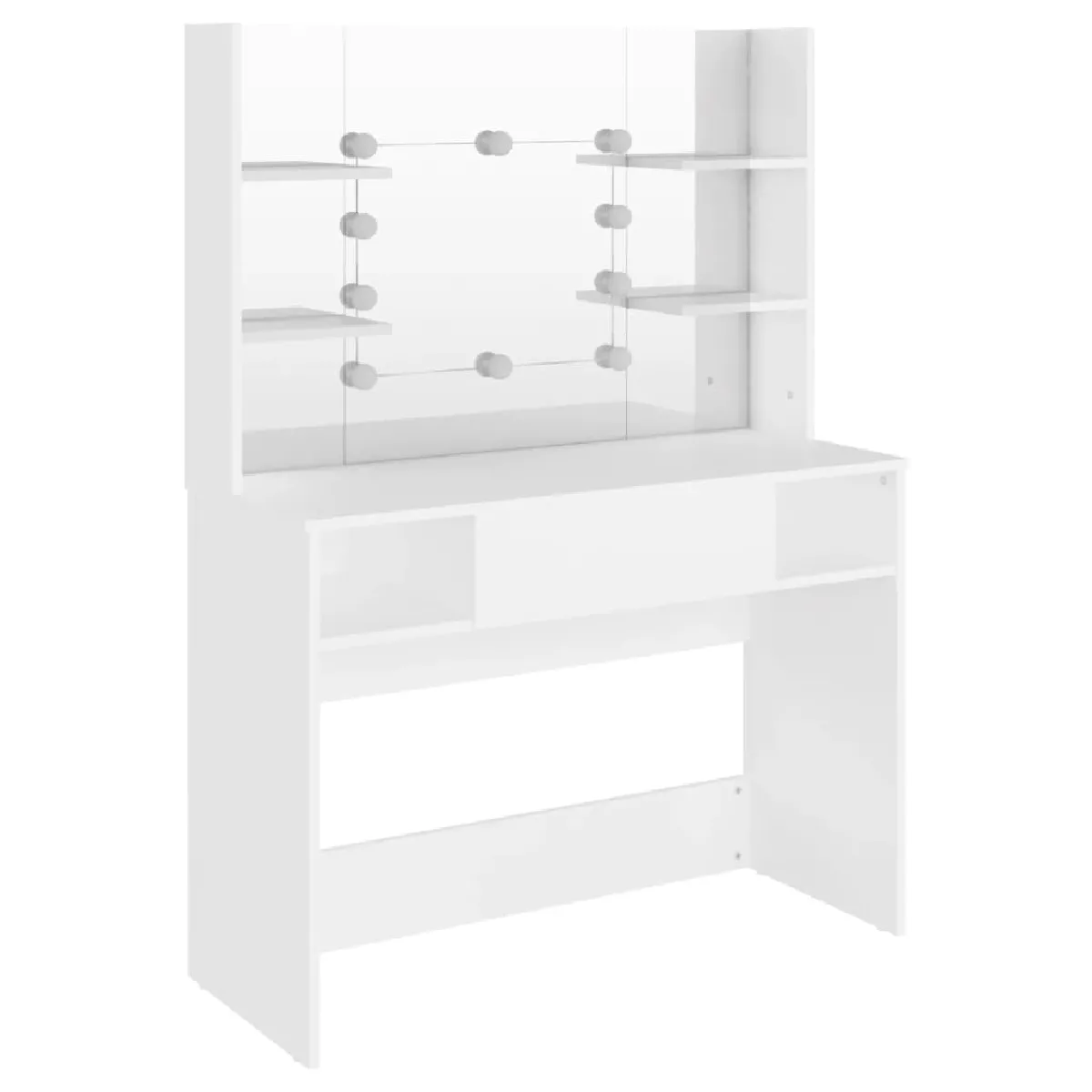 Coiffeuse helloshop26 - Blanc
