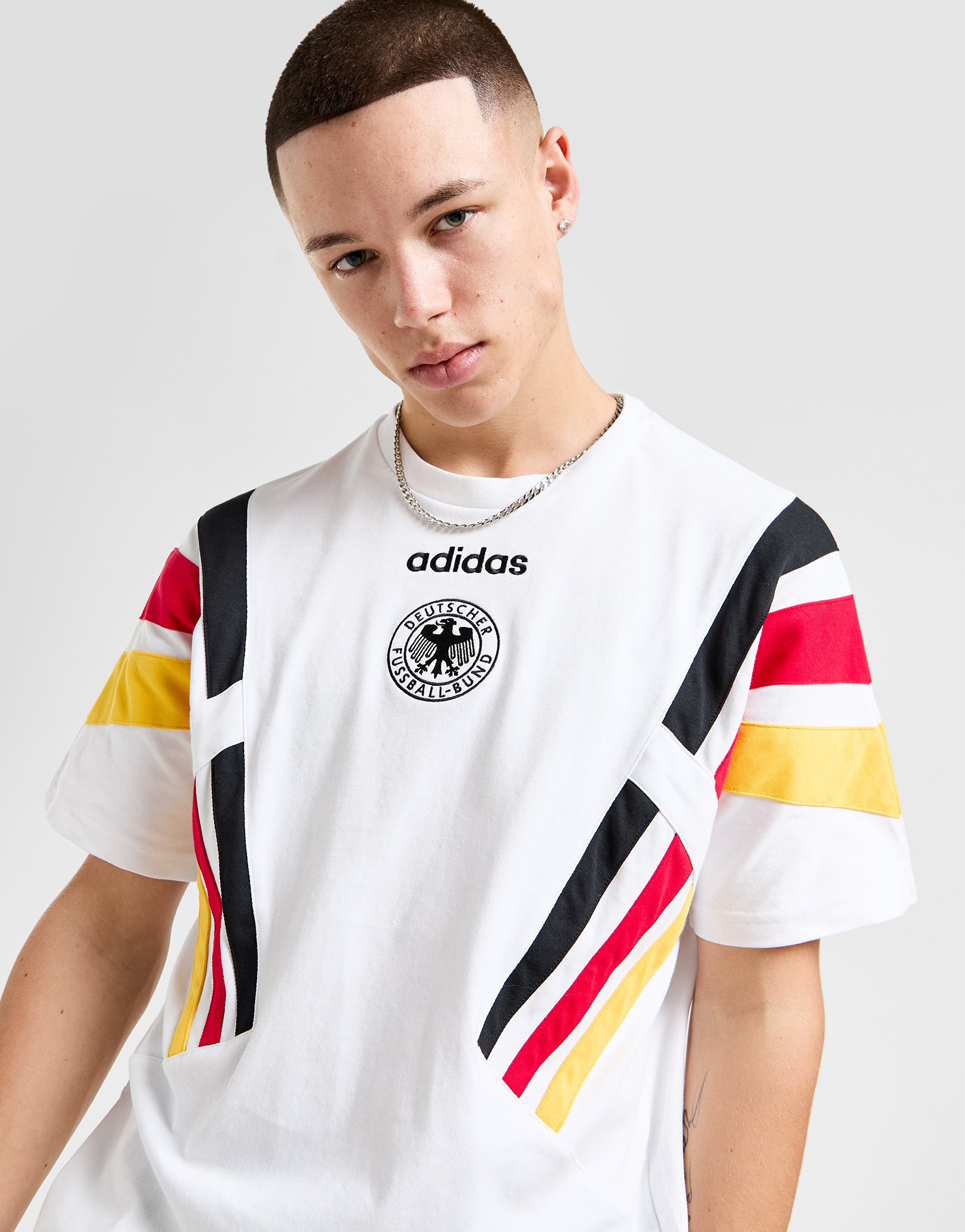 adidas T-shirt coton Allemagne 1996
