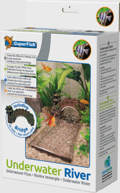 Superfish Deco Onderwater Rivier | Aquariumdecoratie