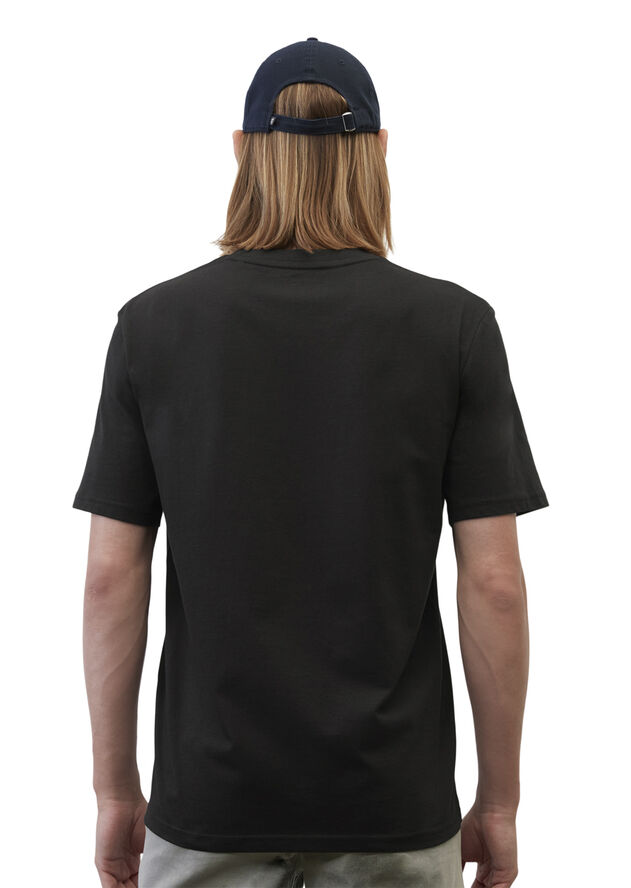 Marc O’Polo T-shirt, short sleeve, logo print Black