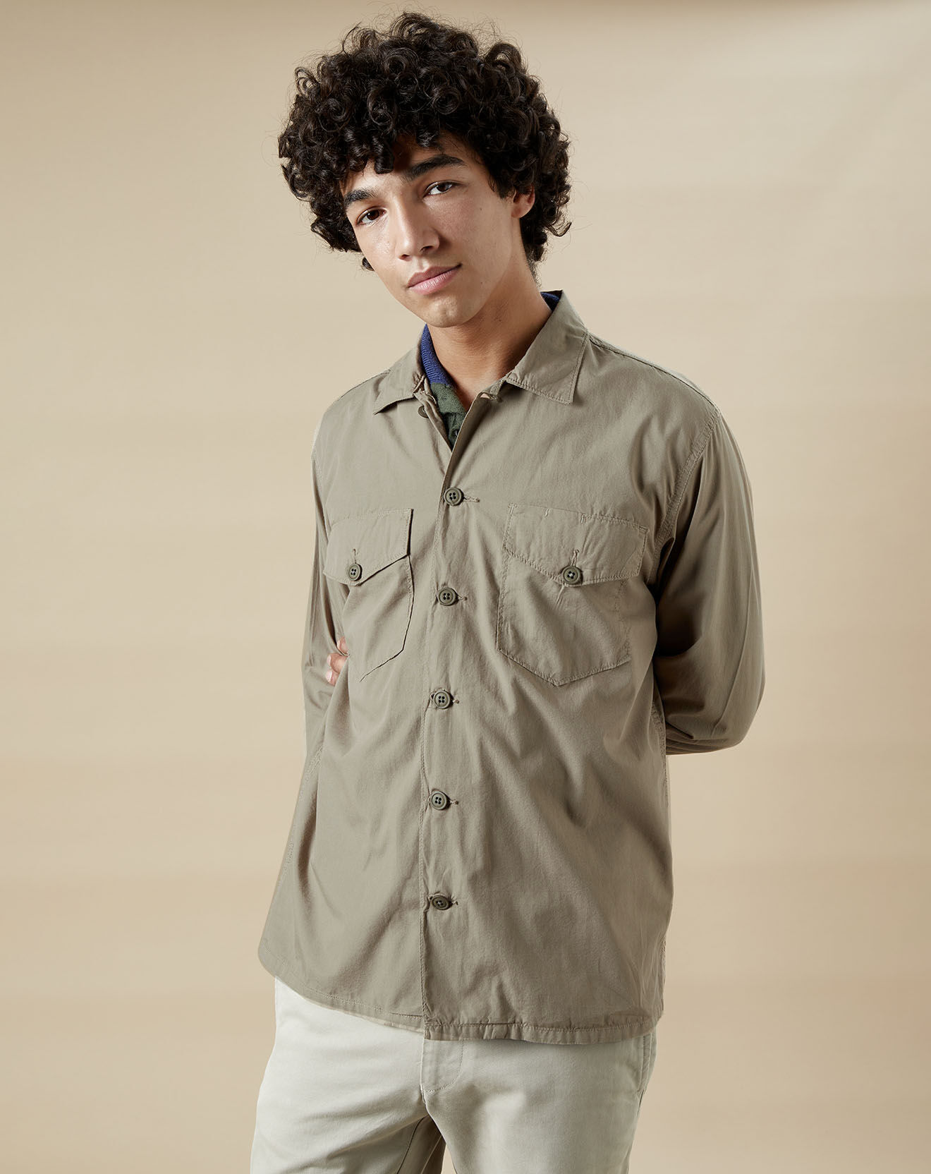 Hartford Veste saharienne Jame argile