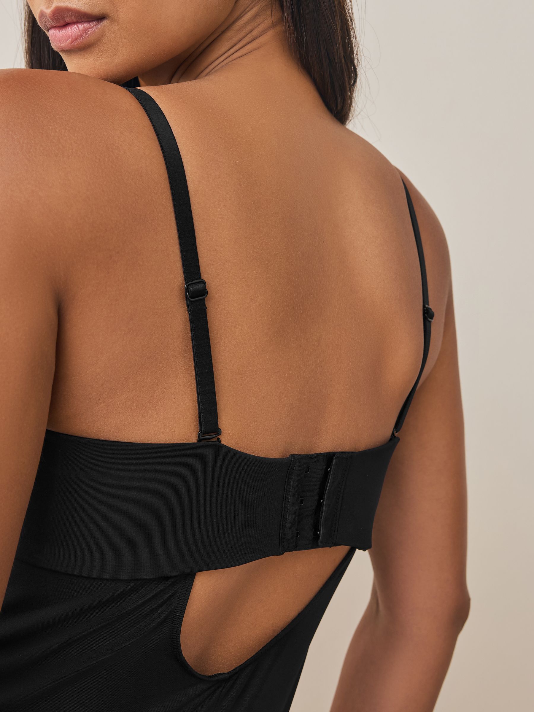 Zwart - Bandeau dijvormende shapewear