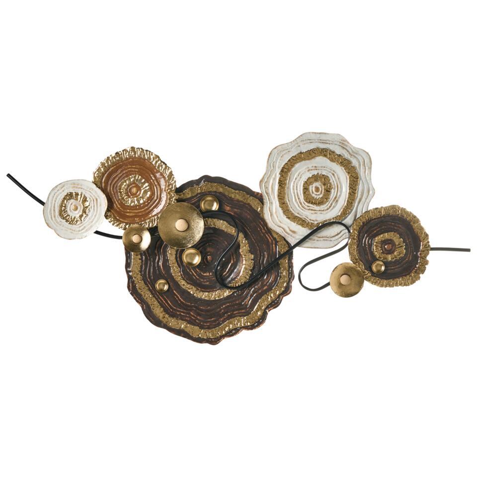 IRIDIUM - Wanddecoratie - Goud - IJzer