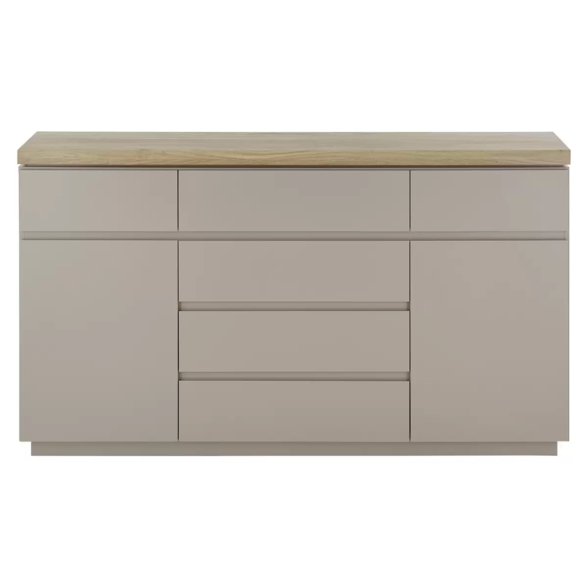 Sideboard Palamos Eiche,hellgrau,taupe