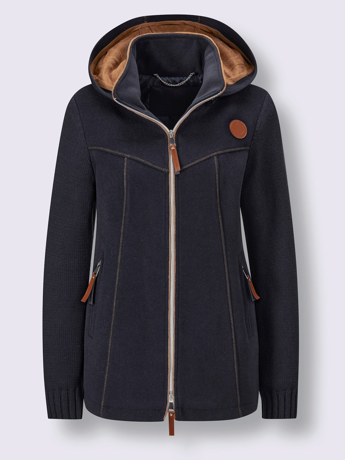 Veste en mélange laine 20% laine