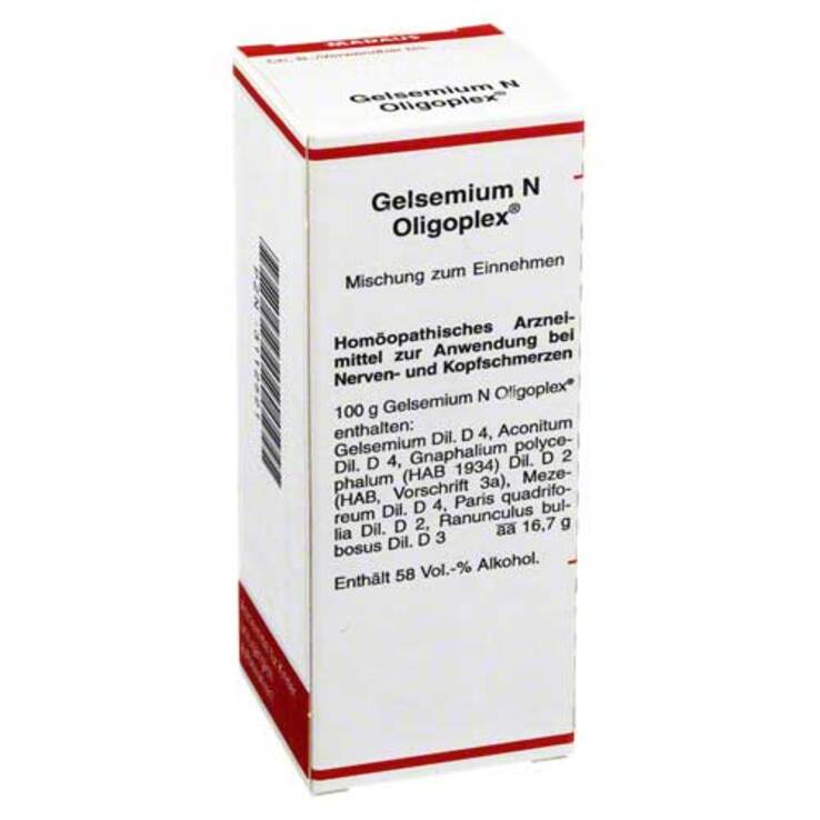 Gelsemium N Oligoplex Liquid, 50 ml
