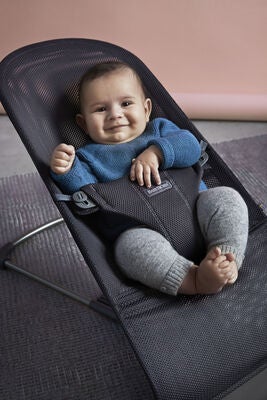 BabyBjörn Bliss Vippestol Mesh, Antrasitt