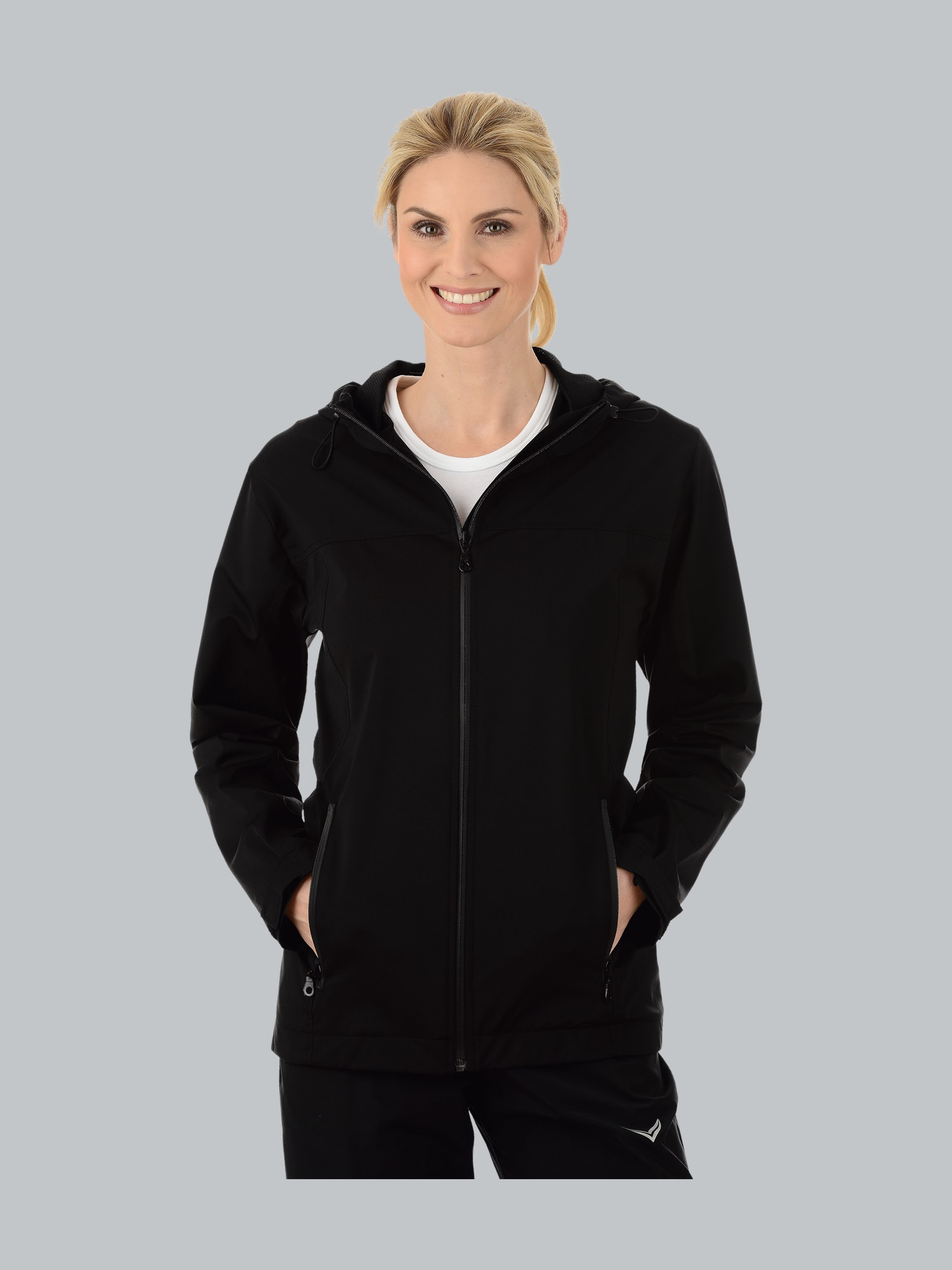 Leichte Regenjacke Schwarz