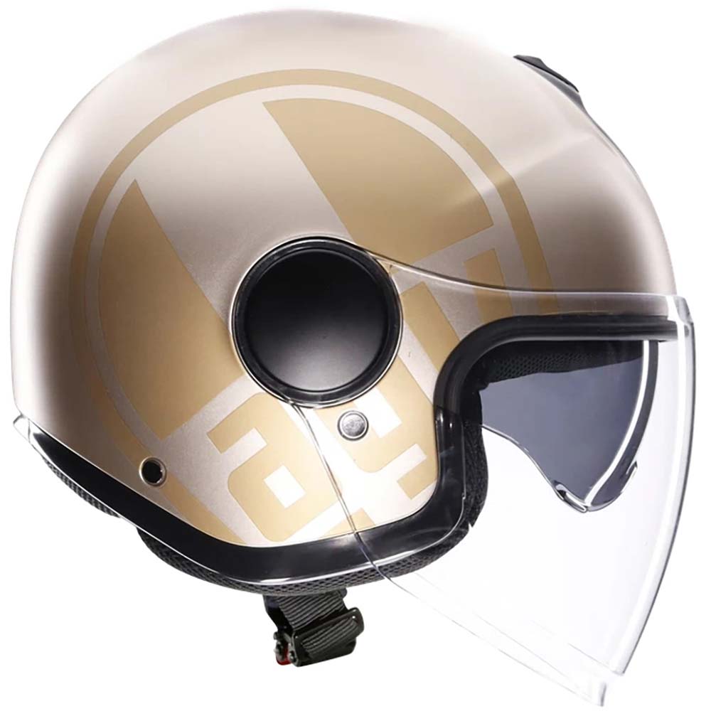 AGV - Casque Eteres Sirolo Beige / Or / Mat