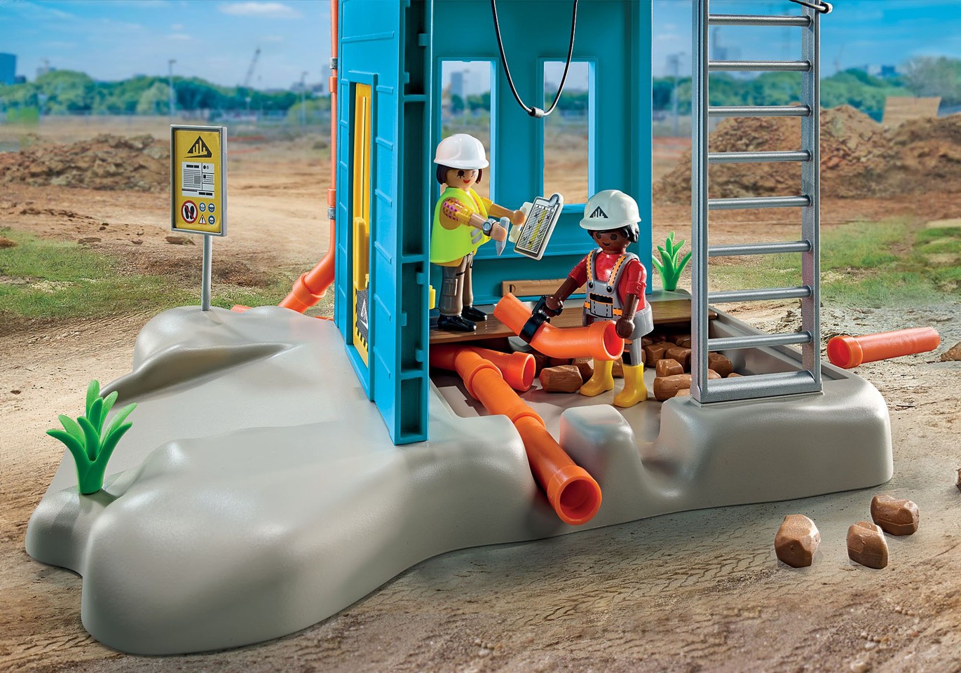Playmobil - Construction site (71650)