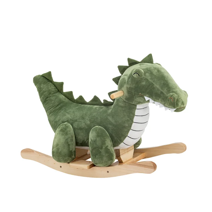 Bloomingville Mini - Arni Schaukelspielzeug, Krokodil, grün