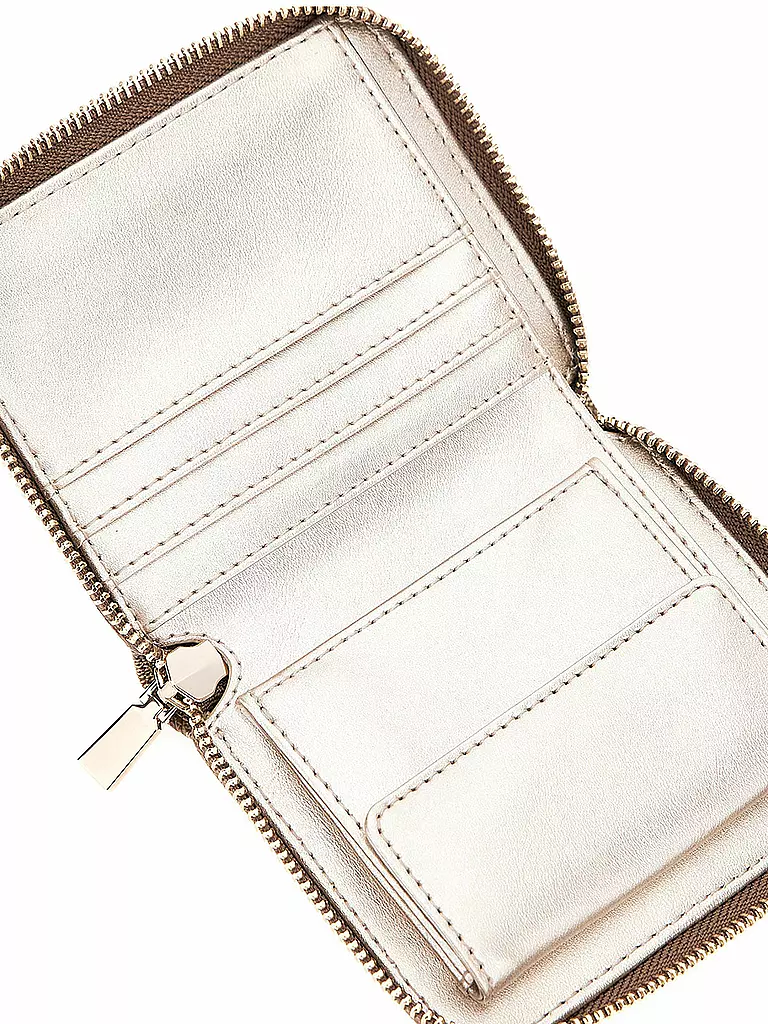 GUESS Geldbörse LAUREL Small beige