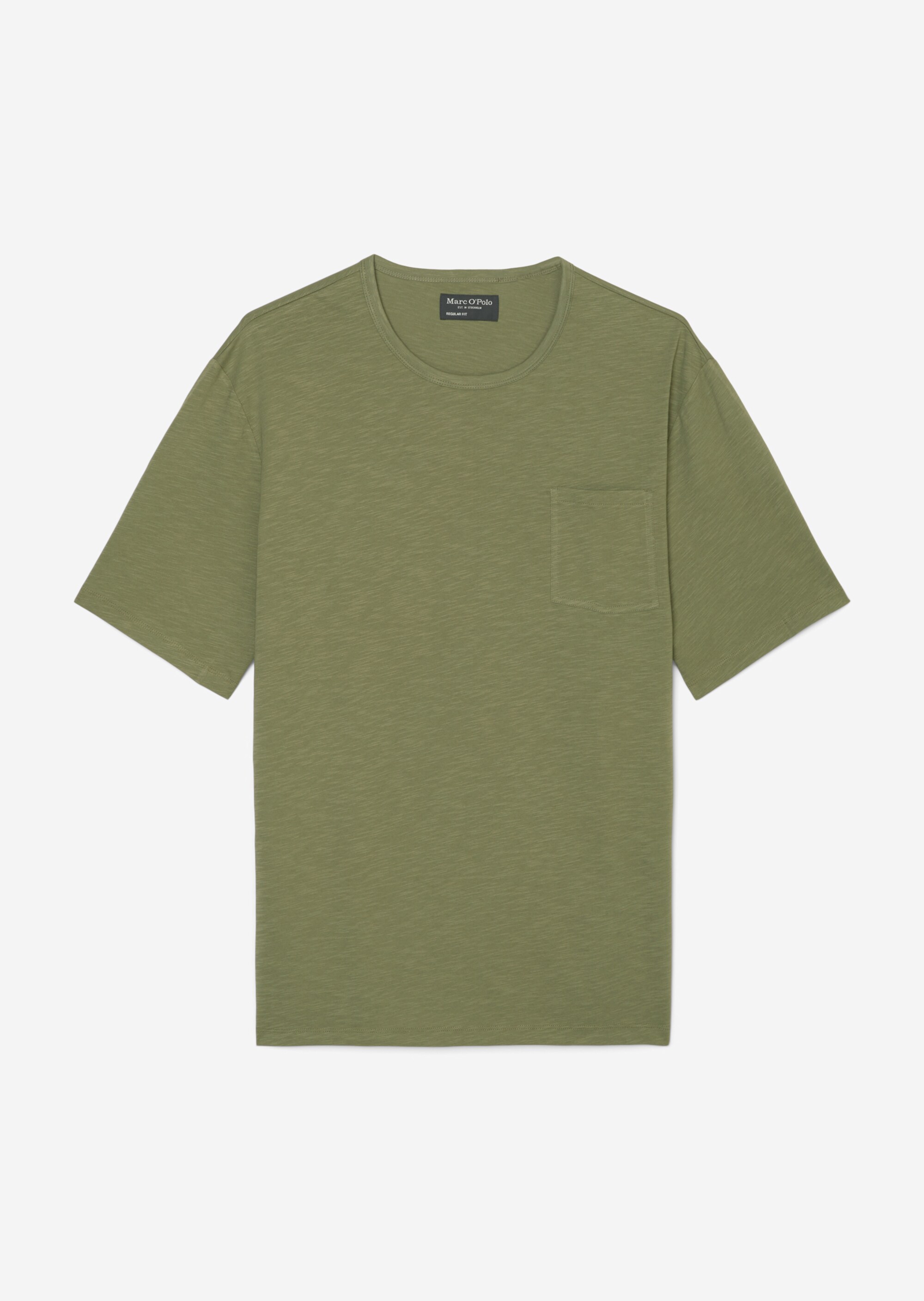 T-Shirt regular in softer Slub-Jersey-Qualität