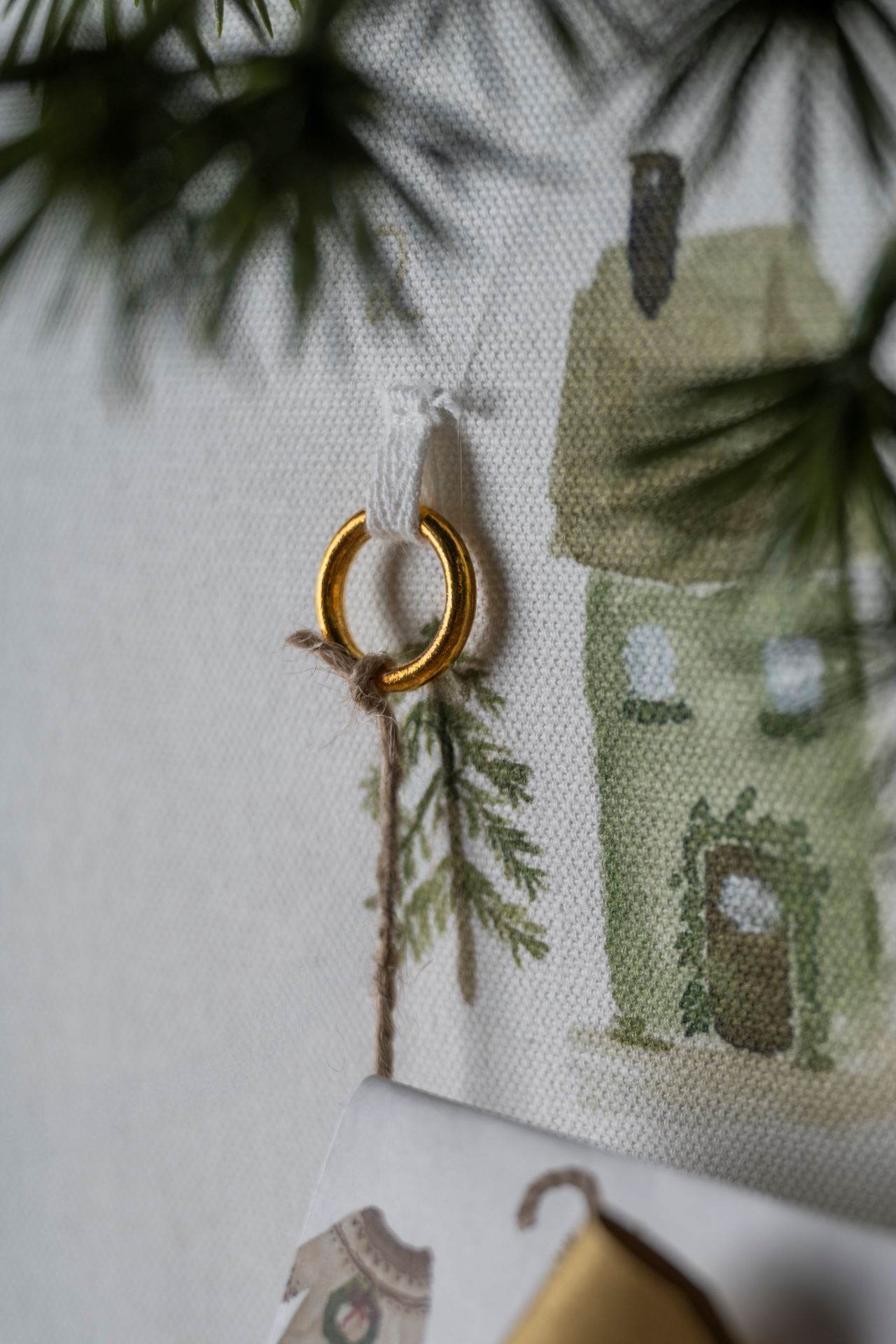 Adventskalender natur - 47x75 cm