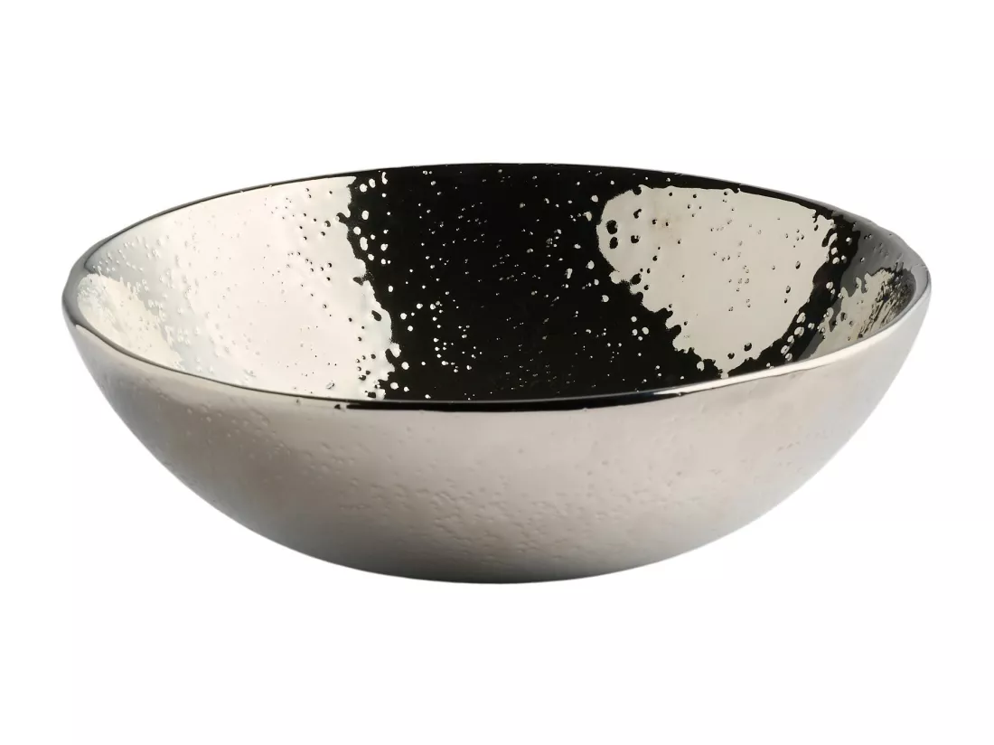Bol Décoratif Bello Argent Moyen 7 x 29