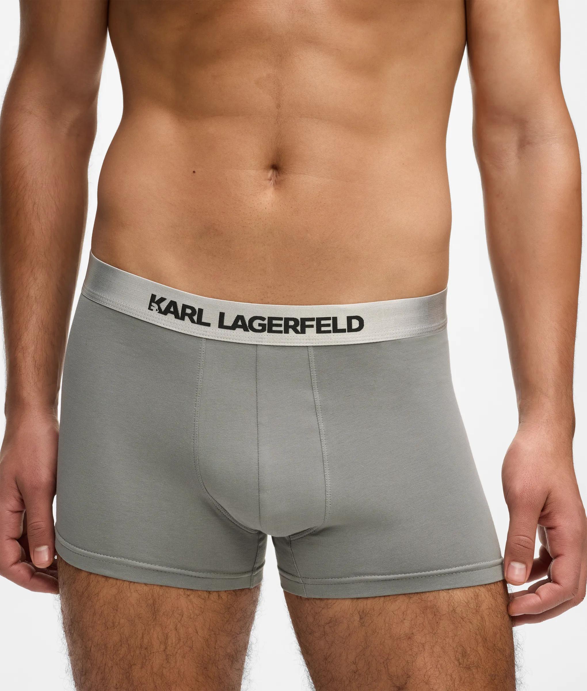 Metallic boxers met logo – 3 stuks