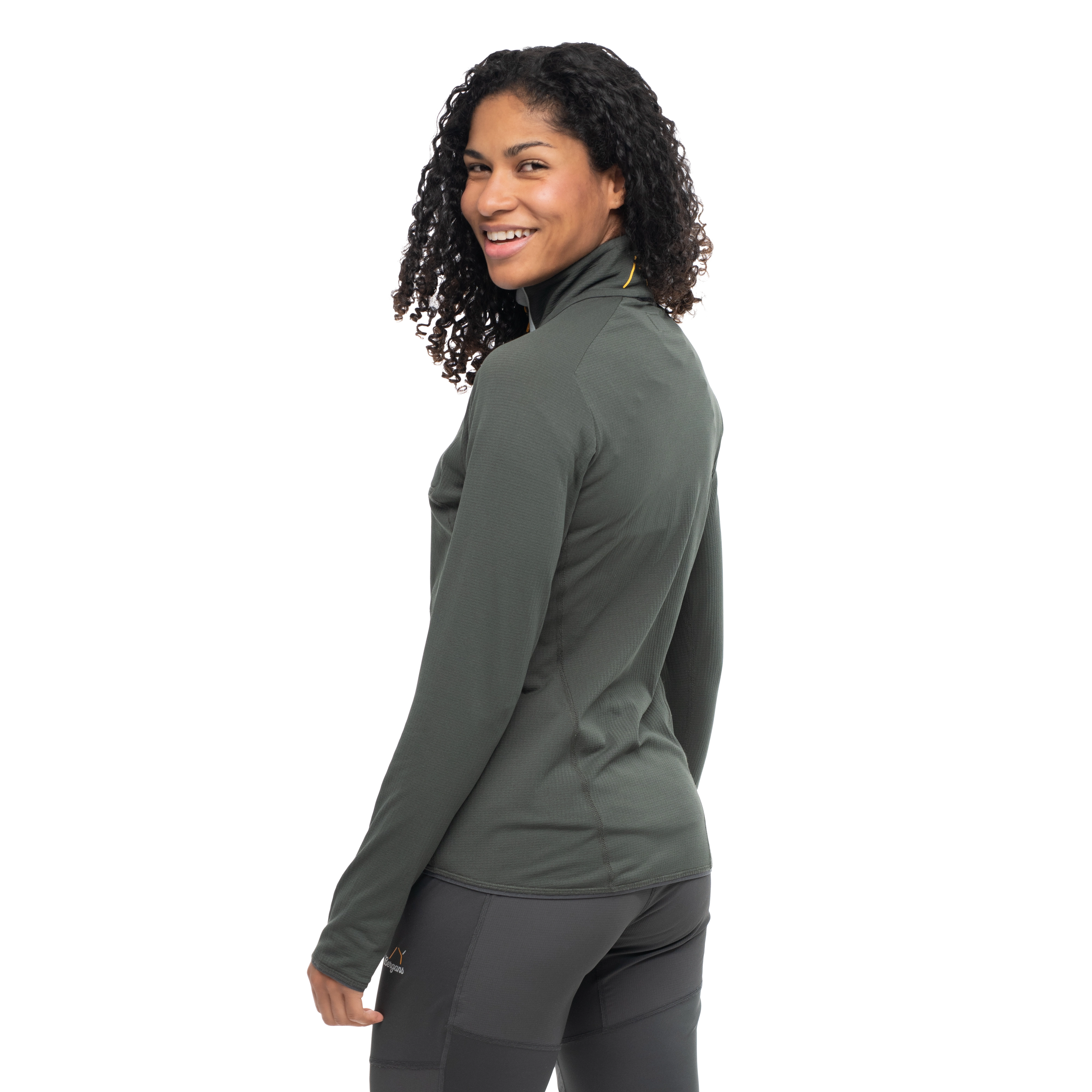 Y LightLine Essence Midlayer Jacket Women Dark Shadow Grey