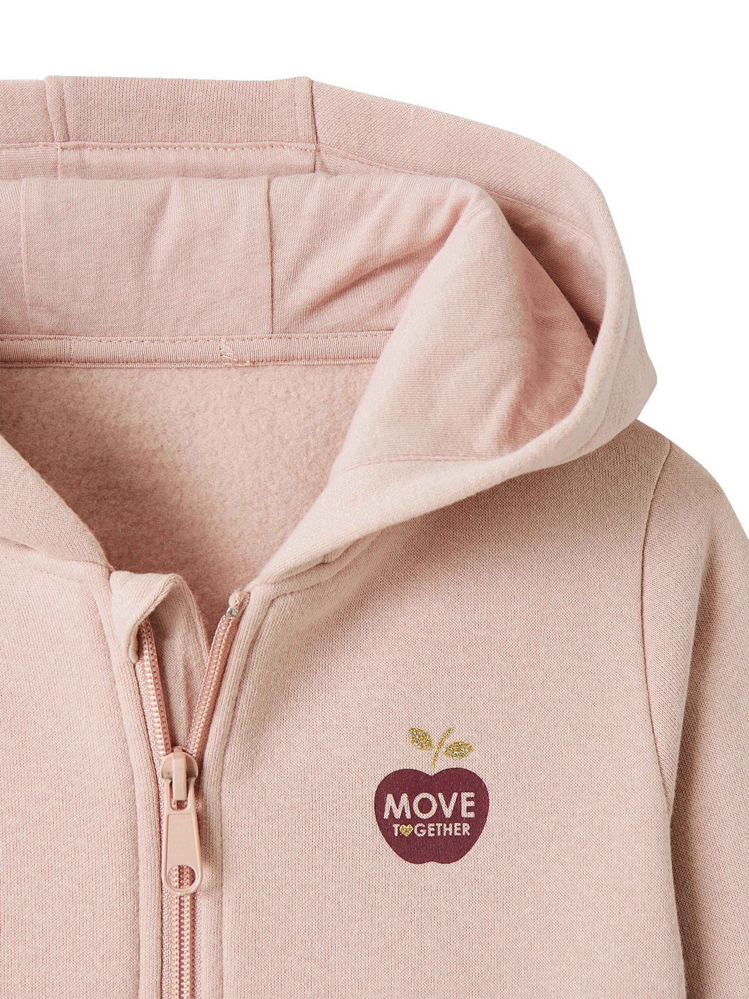Vertbaudet Mädchen Kapuzensweatjacke, Sport BASIC rosa