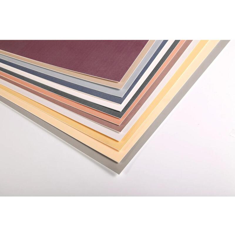 Pastelmat contrecollé 5 feuilles 24x32cm - Lie de vin