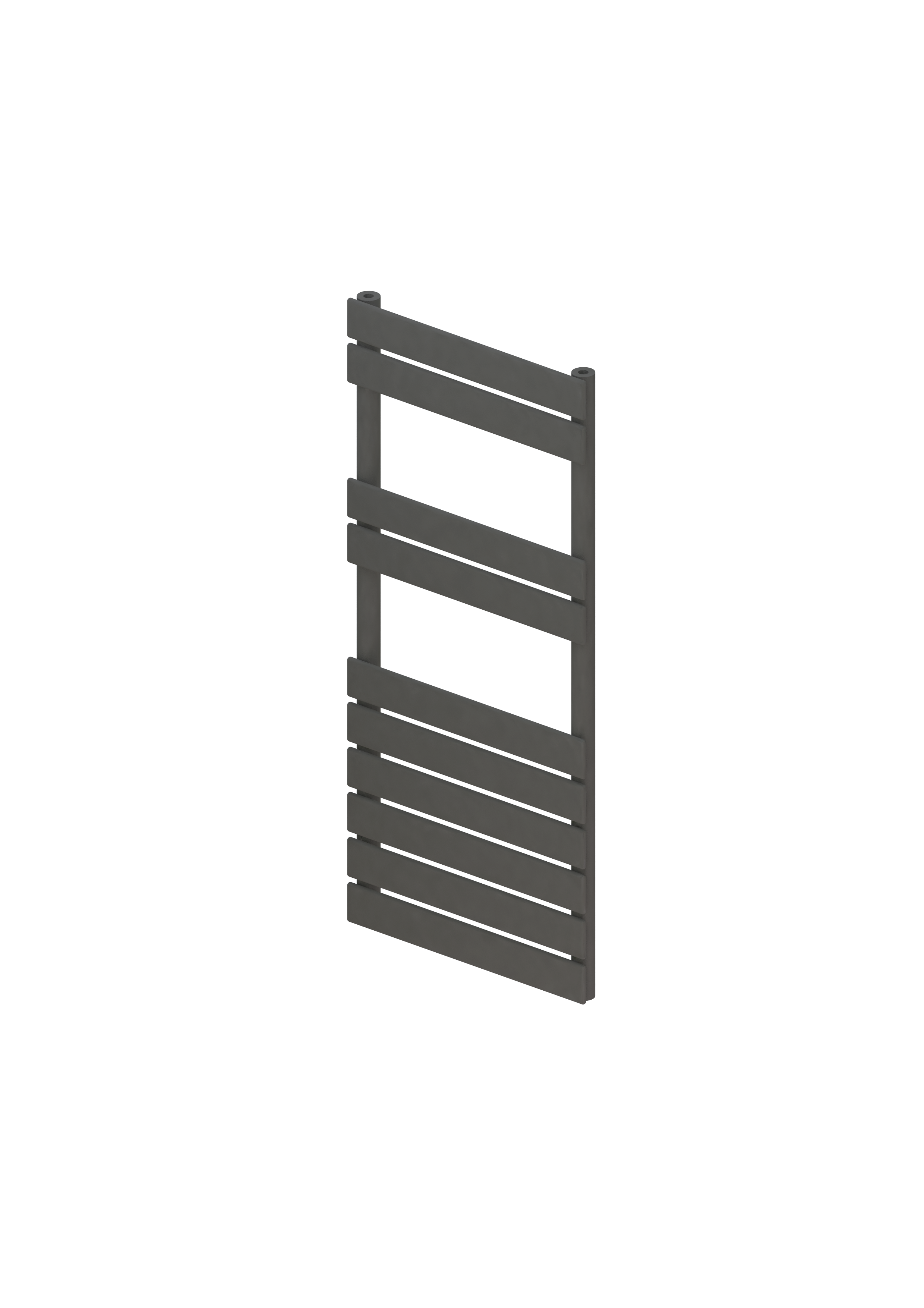 Eastbrook Addington type 10 handdoekradiator 60x110cm staal 731W antraciet