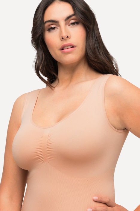 Shaping-Top, nahtlos, V-Ausschnitt, ärmellos