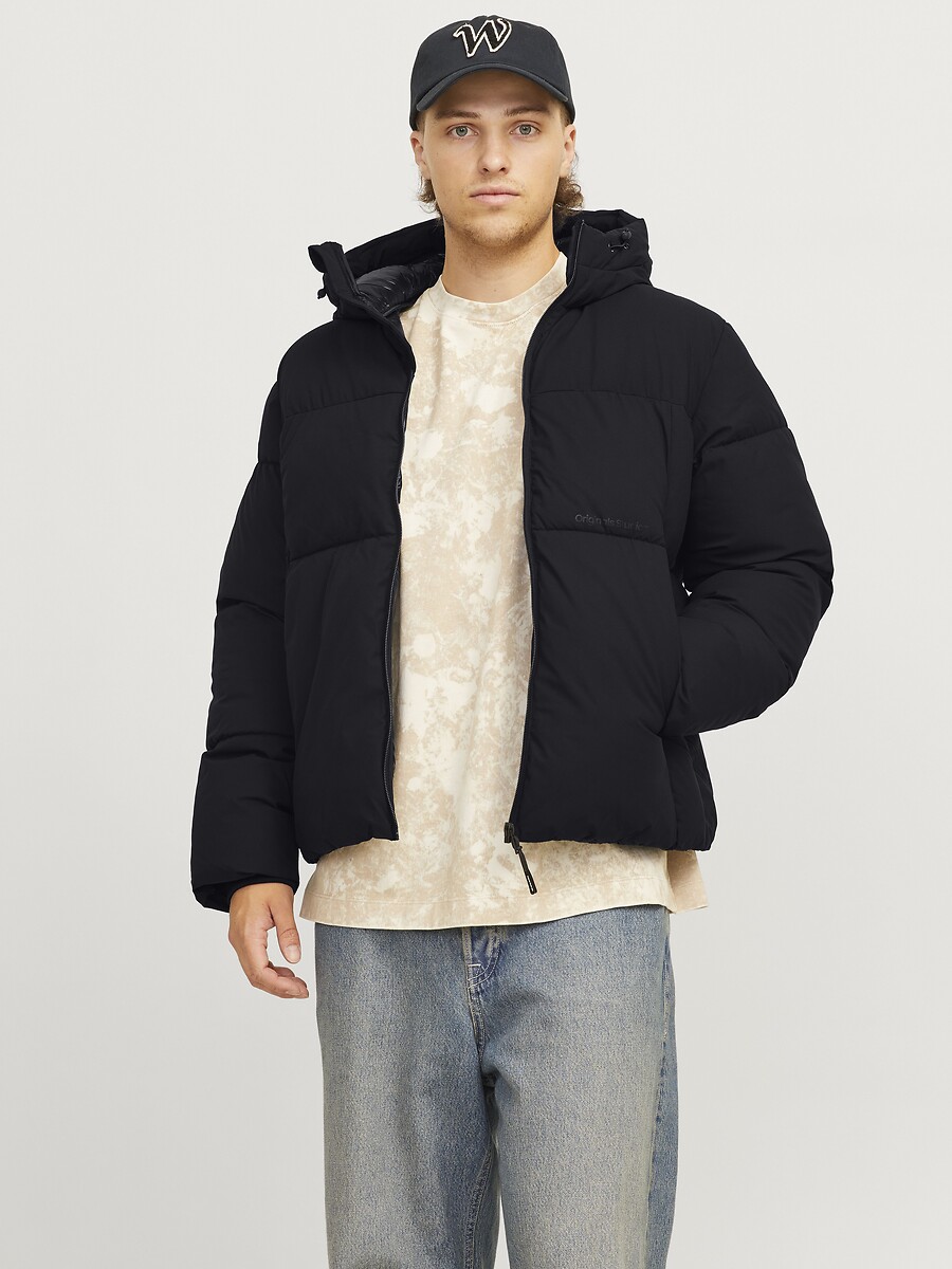 JACK & JONES<br>Jaqueta de plumas com capuz