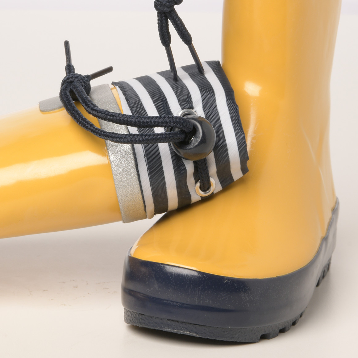Topolino Kinder Gummistiefel mit Tunnelzug gelb