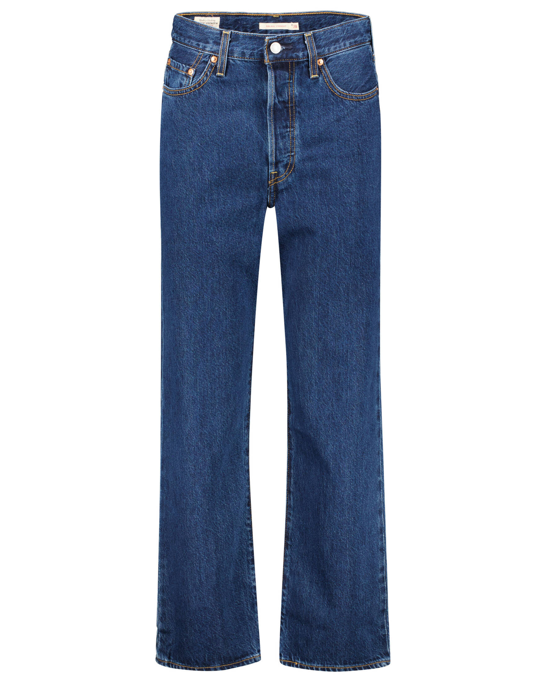 Levi's®| Damen Jeans RIBCAGE STRAIGHT ANKLE Straight Fit verkürzt