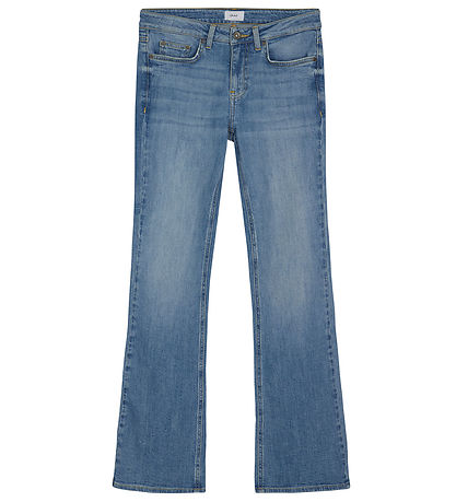Grønt Jeans - Alabama Low Flare - Blå