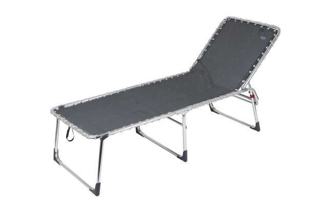 Crespo AL-364 XL Sonnenliege dunkelgrau