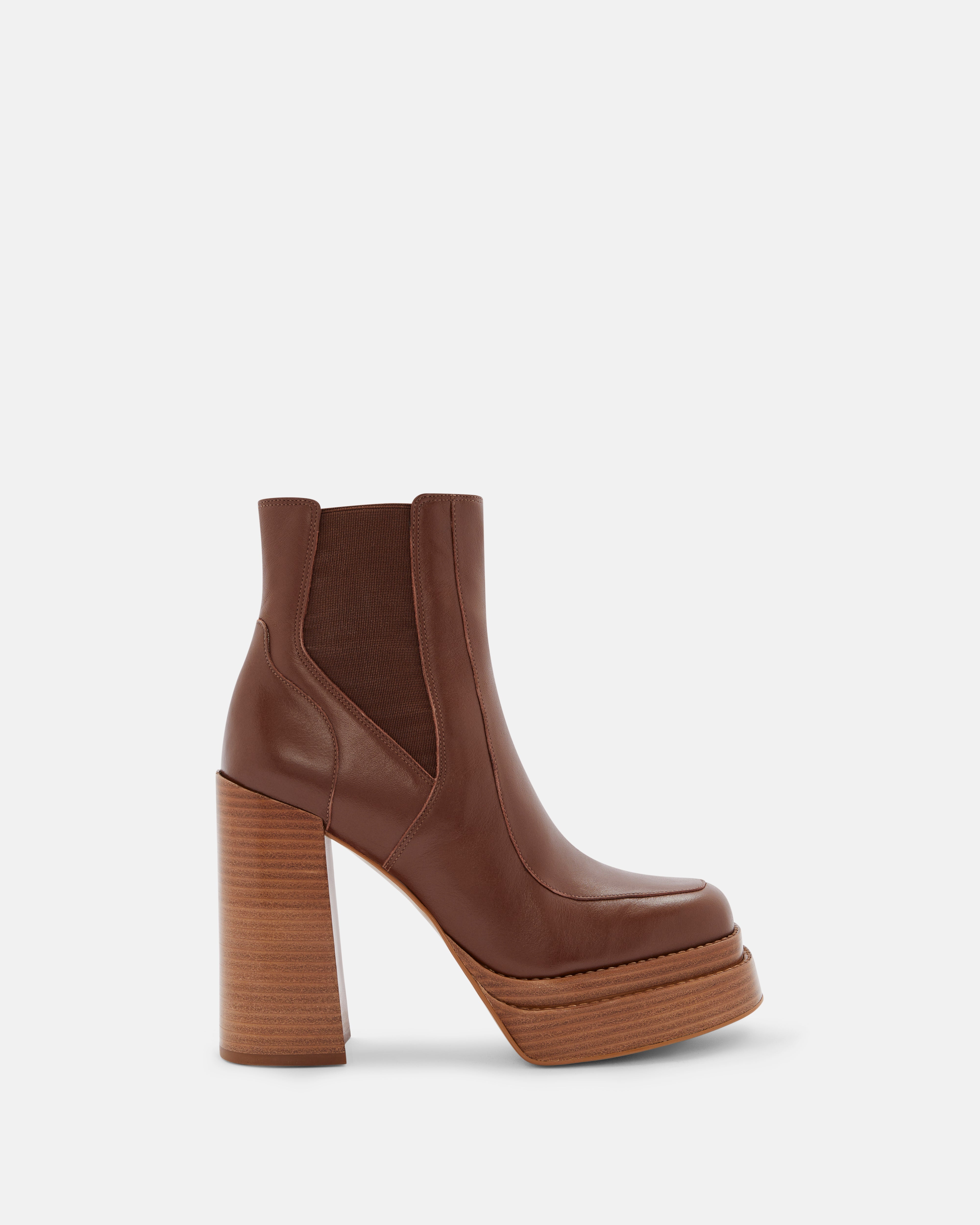 BOTTINES KEJIA COGNAC