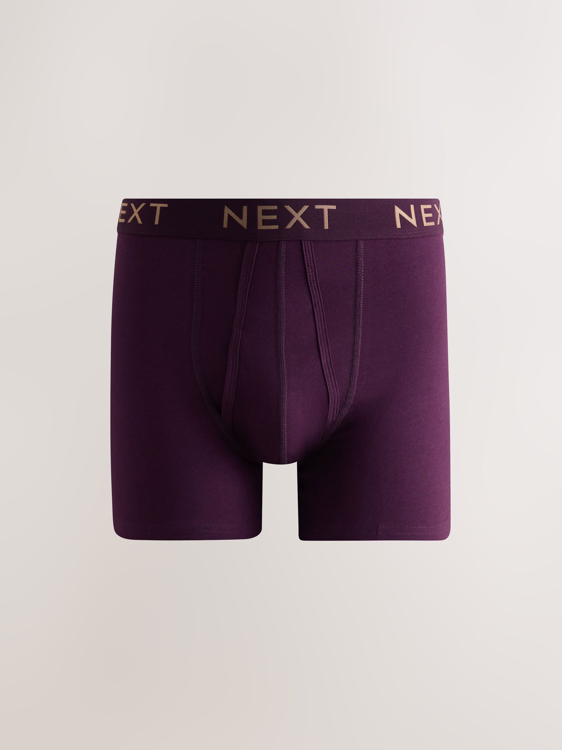 Rood/Blauw/Paars Rijk - Verpakking van 5 - Boxershorts met A-voorkant