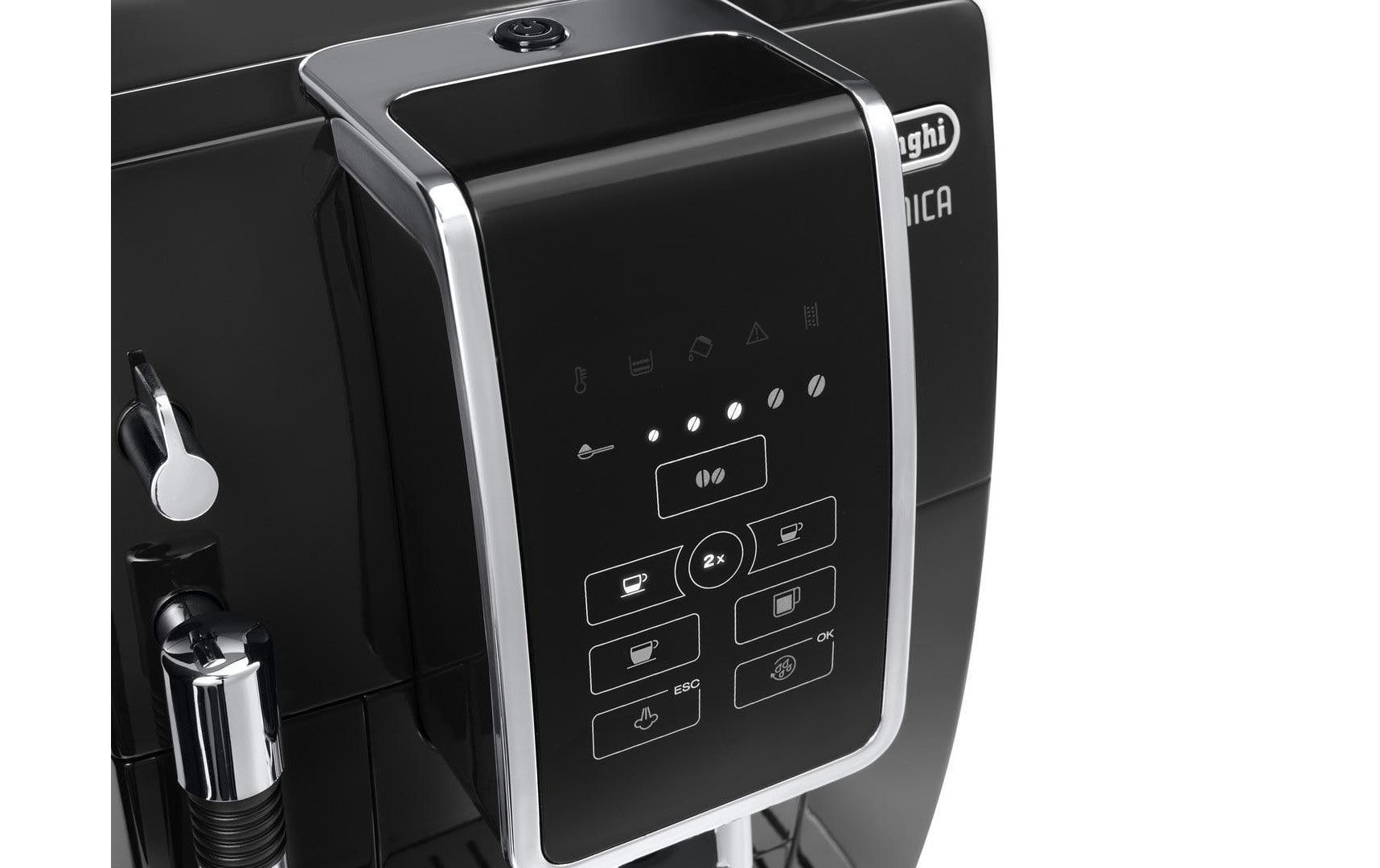 Kaffeevollautomat Dinamica ECAM 350.15.B Schwarz<br>Vollautomat für Kaffeebohnen oder Kaffeepulver