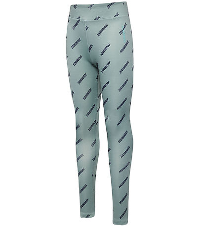 Hummel Leggings - hmlSilje Tights - Eisberg Green