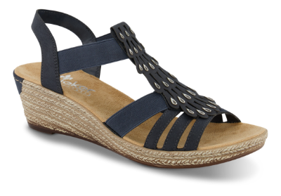 Rieker Sandal Blå 62436-14