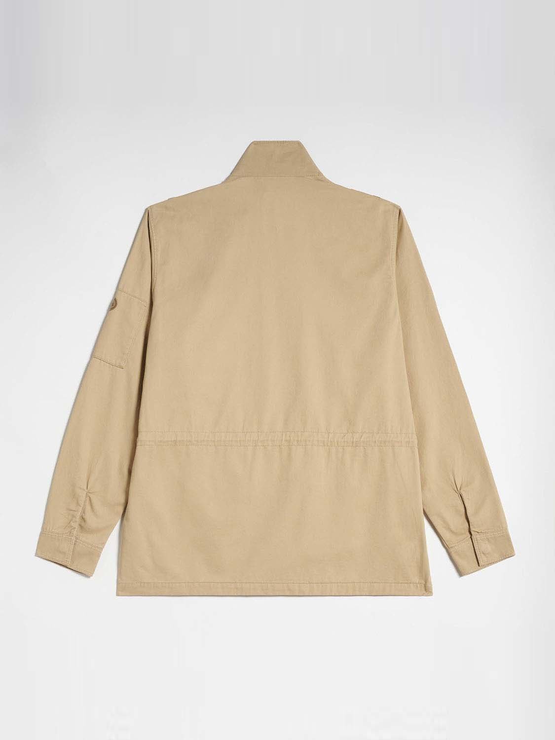 Veste Homme Esprit Saharienne Coton Biologique Beige