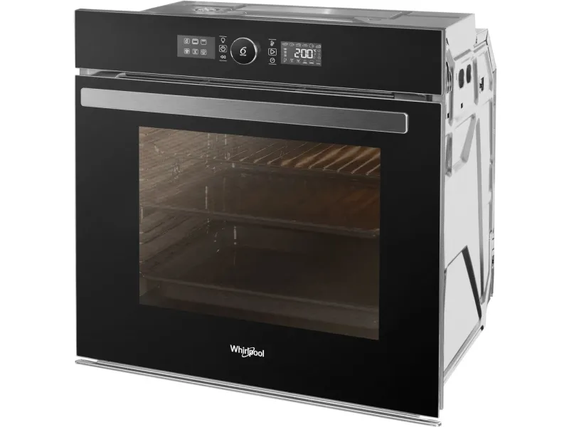 Whirlpool AKZ 6230 NB - Ovn - til indbygning - niche - bredde: 56 cm - dybde: 55 cm - højde: 60 cm - med selv-rengøring - Klasse A  - sort
