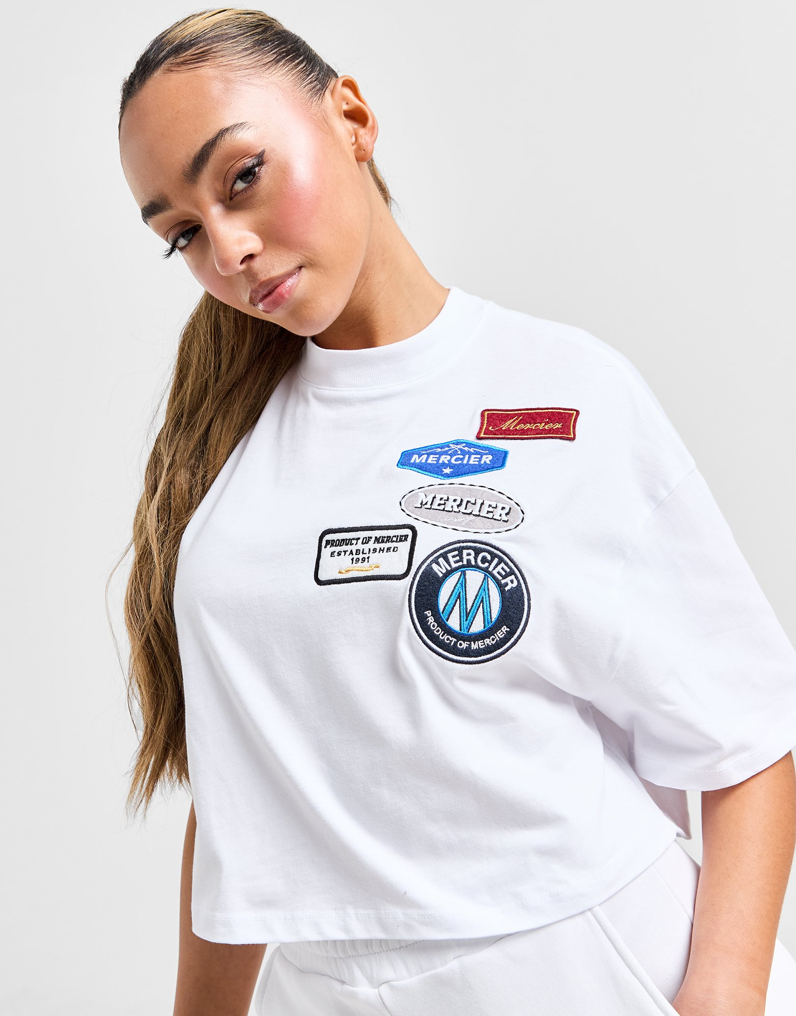 MERCIER T-shirt Badge Femme