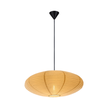Nordlux lampenkap Villo papier geel Ø 60 cm