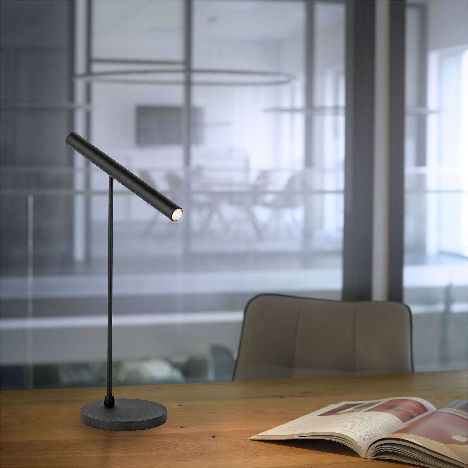 Paul Neuhaus LED Tischlampe PURE-TUTUA schwarz