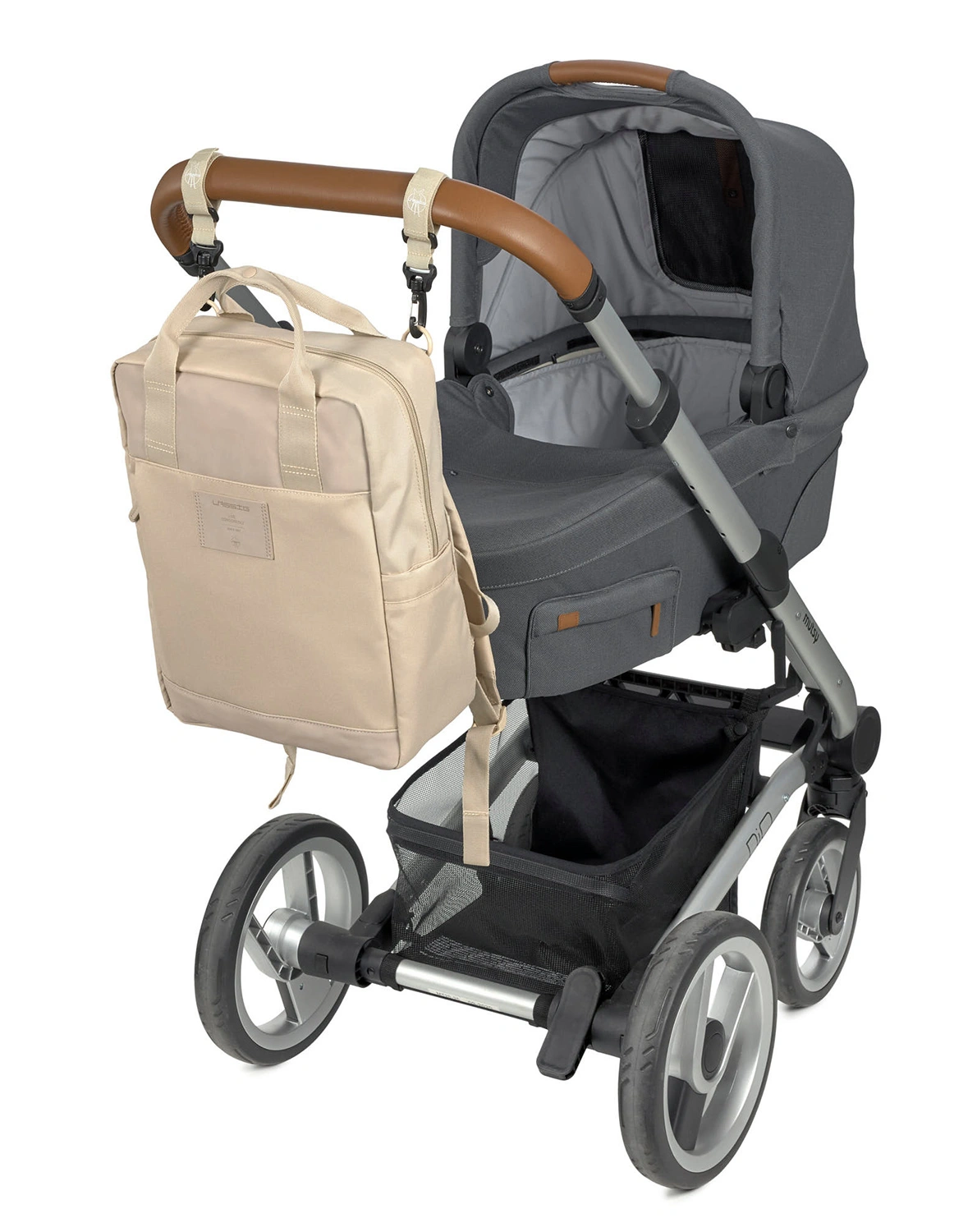 Wickelrucksack VIVIDAL (28,5x14x38) in humus