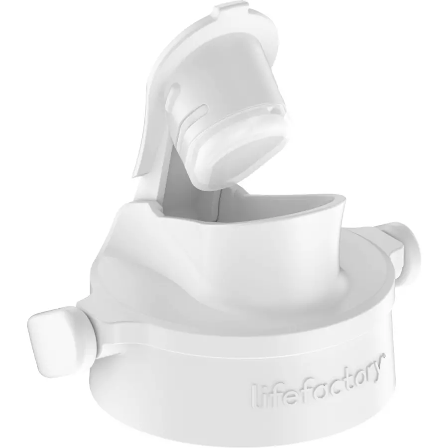 lifefactory Active Cap arctic white für Glasflaschen