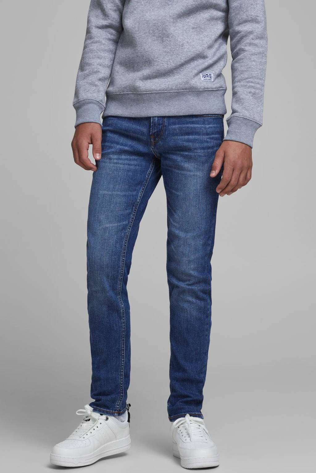 JACK & JONES slim fit jeans JJIGLENN stonewashed