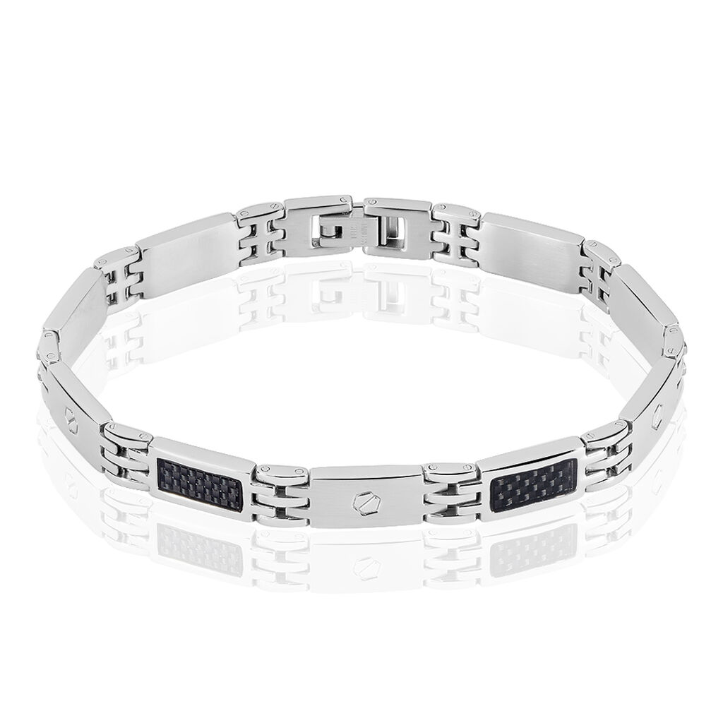 Bracelet Patrice Acier Blanc